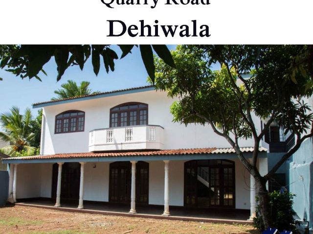 Two Story Modern House for Rent in Quarry Road Dehiwala. – photo 1