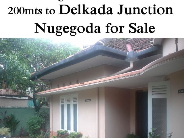 15 Perches Prime Land with Old House Facing Old Kesbewa Road ,200 mts to Nugegoda Delkada Junction for Sale. – photo 2