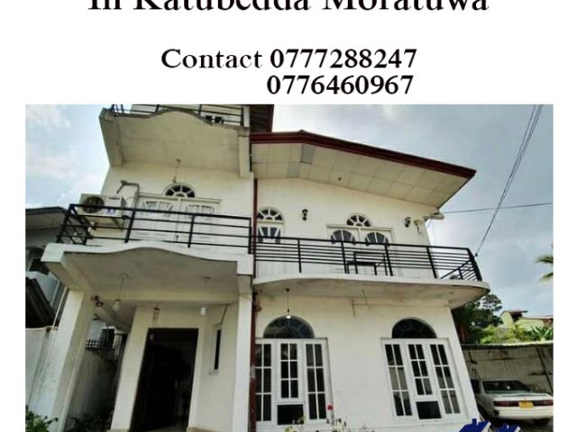 Tow Story House For Sale In Katubedda Moratuwa. – photo 1