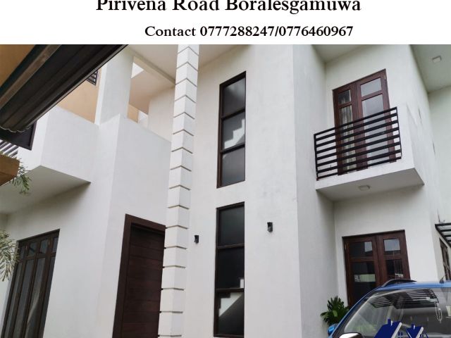 Two Story New Modern House For Sale In Pirivena Road Boralesgamuwa – photo 1