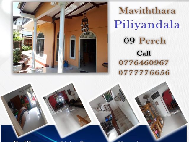 House For Sale in Mawiththara Piliyandala