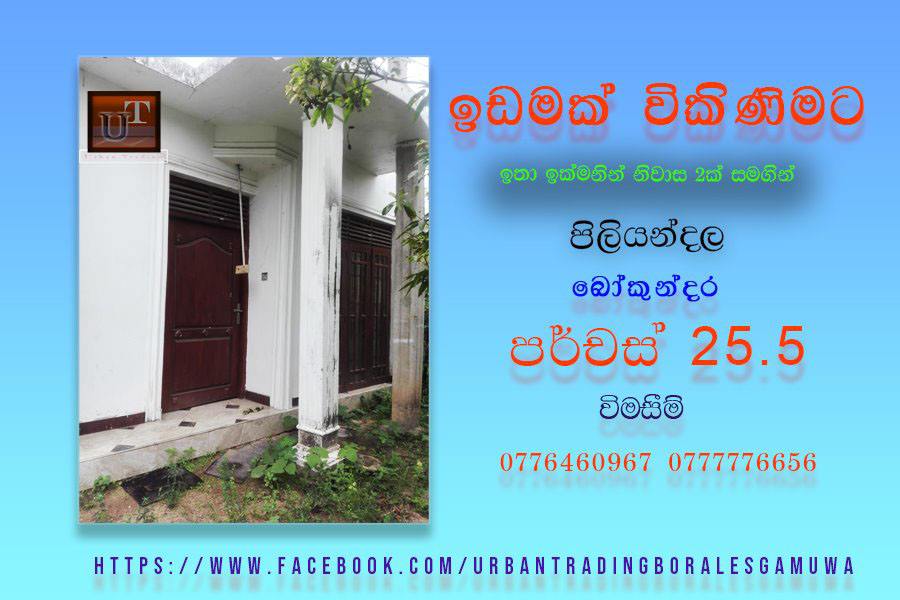 www.urbantrading.lk Land in piliyandala